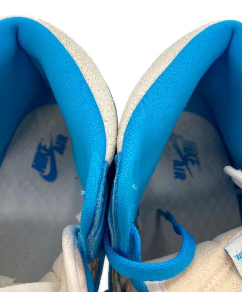 NIKE（ナイキ）NIKE (ナイキ) AIR JORDAN 1 RETRO HIGH OG ブルー×ホワイト サイズ:30.5cmの古着・服飾アイテム