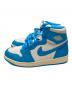 NIKE (ナイキ) AIR JORDAN 1 RETRO HIGH OG ブルー×ホワイト サイズ:30.5cm：15000円