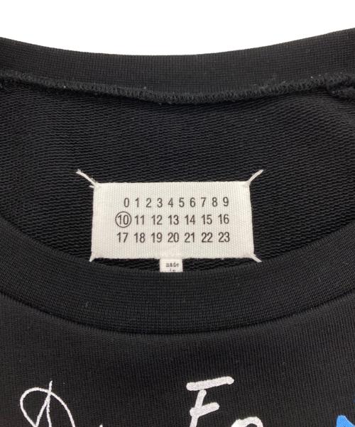 Maison Margiela（メゾンマルジェラ）Maison Margiela (メゾンマルジェラ) グラフィティスウェット ブラック サイズ:SIZE 44の古着・服飾アイテム