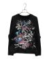Maison Margiela（メゾンマルジェラ）の古着「グラフィティスウェット」｜ブラック