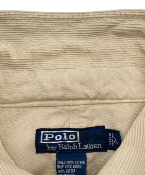 POLO RALPH LAUREN（ポロ・ラルフローレン）POLO RALPH LAUREN (ポロ・ラルフローレン) 【古着】ハンティングジャケット ベージュ サイズ:XLの古着・服飾アイテム