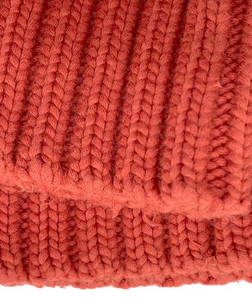 stussy（ステューシー）stussy (ステューシー) CHUNKY COTTON STRIPE SWEATER レッド サイズ:Sの古着・服飾アイテム