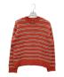 stussy（ステューシー）の古着「CHUNKY COTTON STRIPE SWEATER」｜レッド