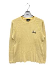 stussy（ステューシー）の古着「BASIC STÜSSY THERMAL」｜ベージュ