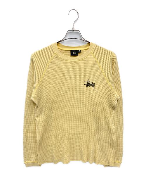 stussy（ステューシー）stussy (ステューシー) BASIC STÜSSY THERMAL ベージュ サイズ:Sの古着・服飾アイテム