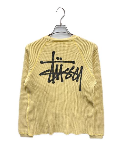 stussy（ステューシー）stussy (ステューシー) BASIC STÜSSY THERMAL ベージュ サイズ:Sの古着・服飾アイテム