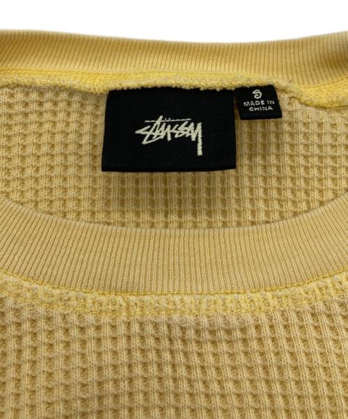 stussy（ステューシー）stussy (ステューシー) BASIC STÜSSY THERMAL ベージュ サイズ:Sの古着・服飾アイテム