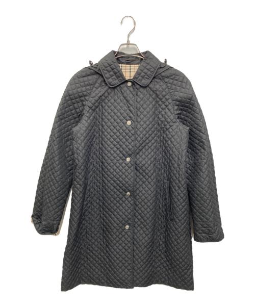 BURBERRY（バーバリー）BURBERRY (バーバリー) 裏ノバチェックキルティングコート ブラック サイズ:SIZE 9の古着・服飾アイテム