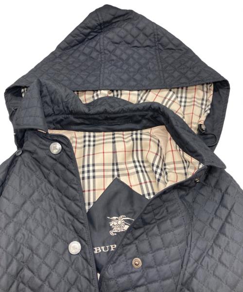 BURBERRY（バーバリー）BURBERRY (バーバリー) 裏ノバチェックキルティングコート ブラック サイズ:SIZE 9の古着・服飾アイテム