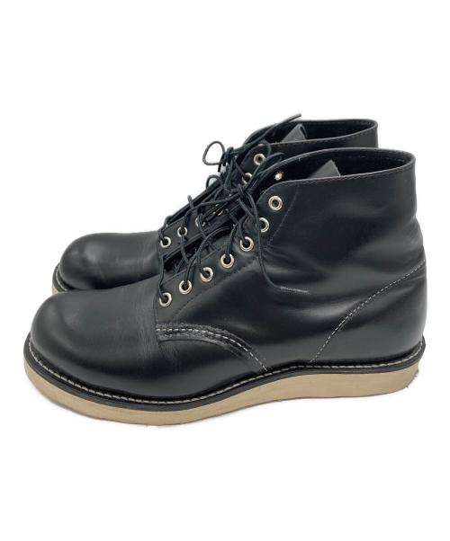 RED WING（レッドウィング）RED WING (レッドウィング) 6-inch Classic Round ブラック サイズ:SIZE 9Dの古着・服飾アイテム