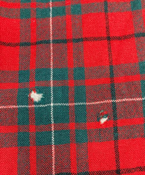 PENDLETON（ペンドルトン）PENDLETON (ペンドルトン) オープンカラーチェックボードシャツ レッド サイズ:Mの古着・服飾アイテム