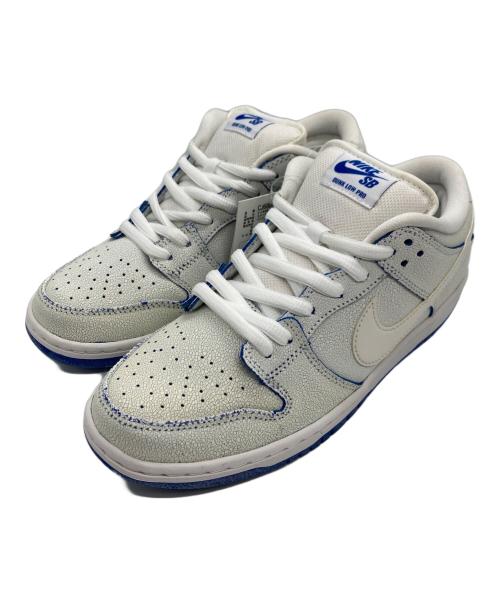 NIKE SB（ナイキエスビー）NIKE SB (ナイキエスビー) ダンク ロー プレミアム　ゲームロイヤル ホワイト サイズ:26.5cmの古着・服飾アイテム