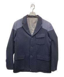 NIGEL CABOURN×Harris Tweed（ナイジェルケーボン×ハリスツイード）の古着「MALLORY JACKET」｜ネイビー