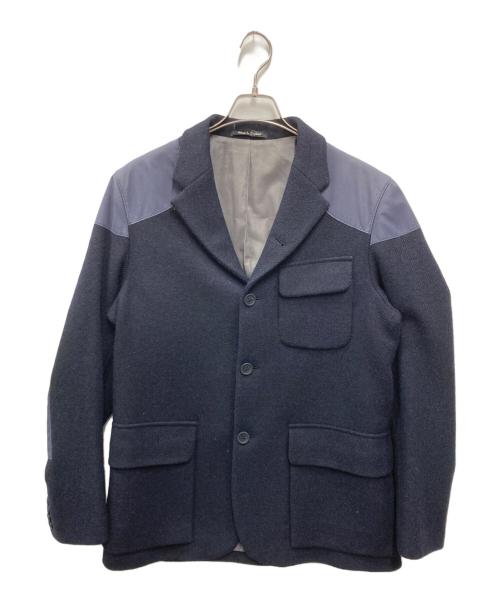 NIGEL CABOURN（ナイジェルケーボン）NIGEL CABOURN (ナイジェルケーボン) Harris Tweed (ハリスツイード) MALLORY JACKET ネイビー サイズ:SIZE 52の古着・服飾アイテム