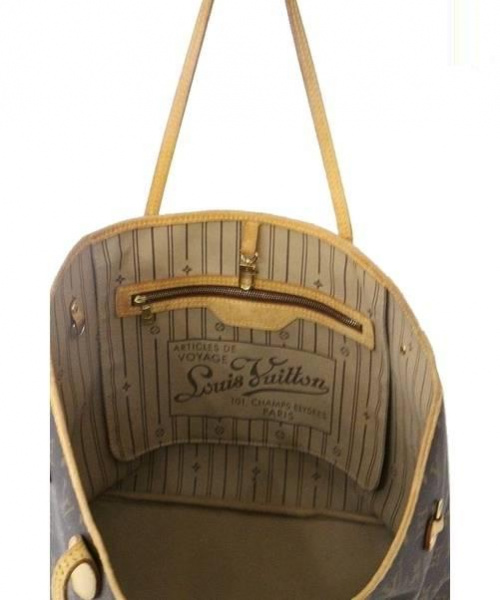 LOUIS VUITTON（ルイ ヴィトン）LOUIS VUITTON (ルイヴィトン) ネヴァーフルMM  ブラウン サイズ:MM モノグラム M40156(廃番) SP2027の古着・服飾アイテム