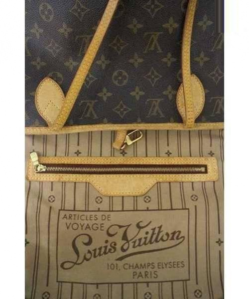 LOUIS VUITTON（ルイ ヴィトン）LOUIS VUITTON (ルイヴィトン) ネヴァーフルMM  ブラウン サイズ:MM モノグラム M40156(廃番) SP2027の古着・服飾アイテム