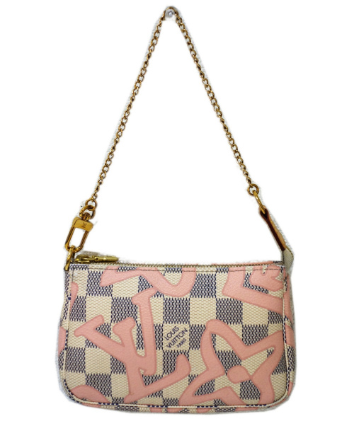 LOUIS VUITTON（ルイ ヴィトン）LOUIS VUITTON (ルイヴィトン) タヒチ ホワイト×ピンク サイズ:- タヒチ　N58010の古着・服飾アイテム