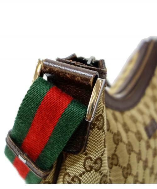 GUCCI（グッチ）GUCCI (グッチ) ショルダーバッグ 181092 シェリーラインの古着・服飾アイテム