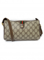 GUCCIグッチ）の古着「[OLD]ショルダーバッグ」｜ブラウン