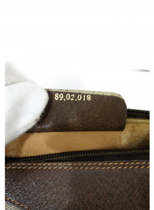 GUCCI（グッチ）GUCCI (グッチ) [OLD]ショルダーバッグ ブラウンの古着・服飾アイテム