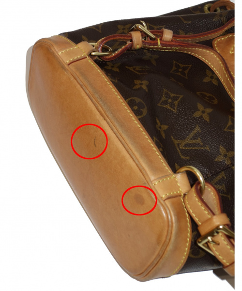 LOUIS VUITTON（ルイ ヴィトン）LOUIS VUITTON (ルイヴィトン) ミニモンスリ ブラウン M51137 SP0020の古着・服飾アイテム