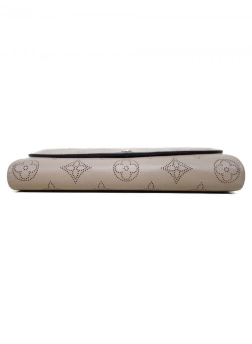 LOUIS VUITTON（ルイ ヴィトン）LOUIS VUITTON (ルイ ヴィトン) ポルトフォイユ イリス グレー モノグラム・マヒナ M60144 TN3178の古着・服飾アイテム