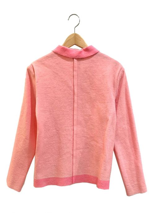 MARNI（マルニ）MARNI (マルニ) [OLD]シルク混フェルトウールジャケット ピンク サイズ:44表記の古着・服飾アイテム