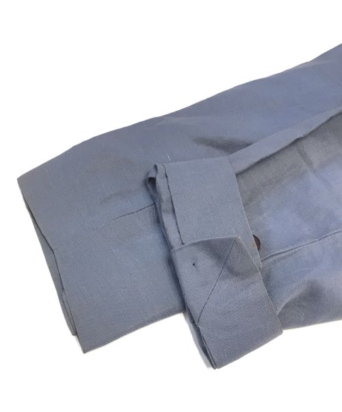 Jean Paul Gaultier FEMME（ジャンポールゴルチエ フェム）Jean Paul Gaultier FEMME (ジャンポールゴルチェフェム) レーヨンリネンテーラードジャケット グレー サイズ:40の古着・服飾アイテム