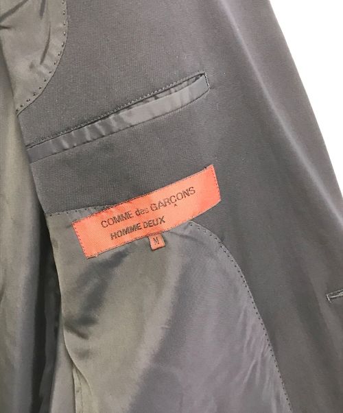 COMME des GARCONS HOMME DEUX（コムデギャルソン オム ドゥ）COMME des GARCONS HOMME DEUX (コムデギャルソン オム ドゥ) [OLD]テーラードジャケット ネイビー サイズ:Mの古着・服飾アイテム