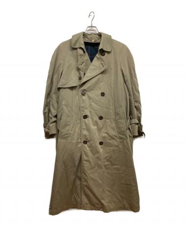 【英国製】Dunhill ダンヒル ステンカラーコート ヴィンテージ ベージュ 中古・古着通販】dunhill (ダンヒル) コットンシルクトレンチコート