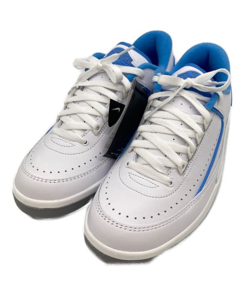NIKE（ナイキ）NIKE (ナイキ) AIR JORDAN 2 RETRO LOW University Blue スカイブルー×ホワイト サイズ:27の古着・服飾アイテム