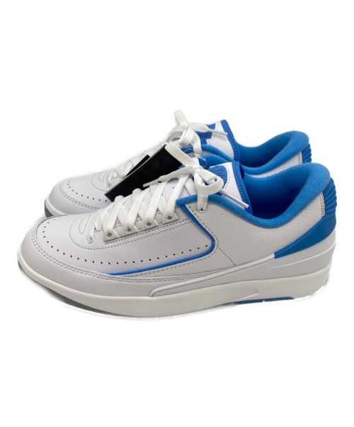 NIKE（ナイキ）NIKE (ナイキ) AIR JORDAN 2 RETRO LOW University Blue スカイブルー×ホワイト サイズ:27の古着・服飾アイテム