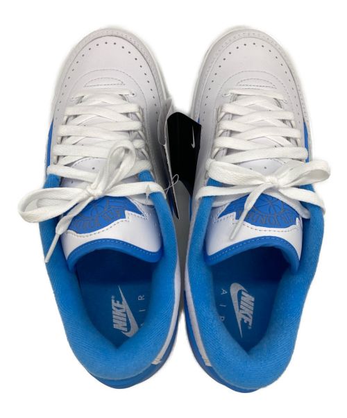 NIKE（ナイキ）NIKE (ナイキ) AIR JORDAN 2 RETRO LOW University Blue スカイブルー×ホワイト サイズ:27の古着・服飾アイテム