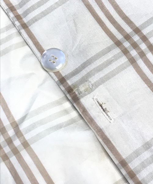 Jean Paul Gaultier FEMME（ジャンポールゴルチエ フェム）Jean Paul GAULTIER FEMME (ジャンポールゴルチェフェム) シアーテーラードジャケット ベージュ サイズ:40の古着・服飾アイテム