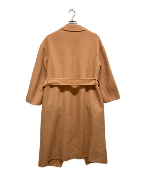 Snidel（スナイデル）Snidel (スナイデル) ロングリバーコート オレンジの古着・服飾アイテム