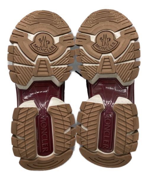 MONCLER（モンクレール）MONCLER (モンクレール) スニーカー ブラウン サイズ:43の古着・服飾アイテム