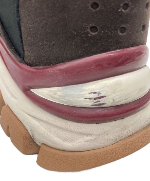 MONCLER（モンクレール）MONCLER (モンクレール) スニーカー ブラウン サイズ:43の古着・服飾アイテム