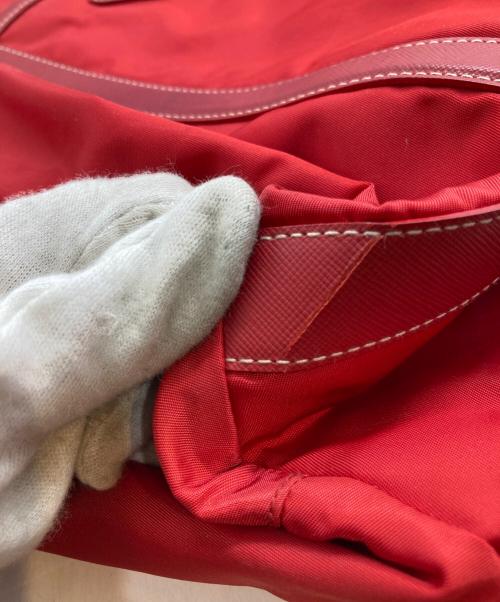 PRADA（プラダ）PRADA (プラダ) トートバッグ レッドの古着・服飾アイテム