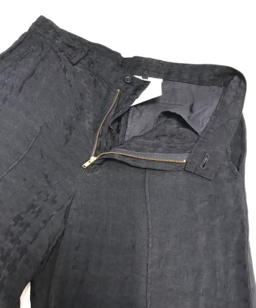 tricot COMME des GARCONS（トリココムデギャルソン）tricot COMME des GARCONS (トリココムデギャルソン) ジャガードパンツ ブラック サイズ:Mの古着・服飾アイテム