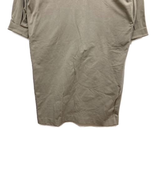 T.japan（ティー.ジャパン）T.JAPAN (ティー.ジャパン) スウェットワンピース ベージュ サイズ:記載なしの古着・服飾アイテム