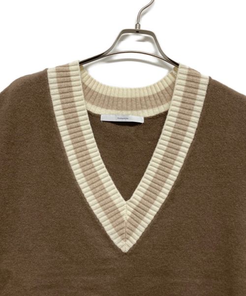 FRAMeWORK（フレームワーク）FRAMeWORK (フレームワーク) チルデンベスト ブラウン サイズ:表記なしの古着・服飾アイテム