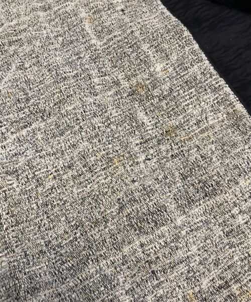 ASHA BY MDS（アシャ バイ エムディーエス）ASHA BY MDS (アシャ バイ エムディーエス) 90’sシルクネップロングコート グレー サイズ:Freeの古着・服飾アイテム