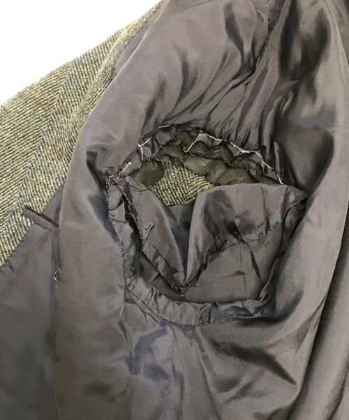 COMME des GARCONS HOMME（コムデギャルソン オム）COMME des GARCONS HOMME (コムデギャルソン オム) 80'sツイードテーラードジャケット グレー サイズ:Sの古着・服飾アイテム