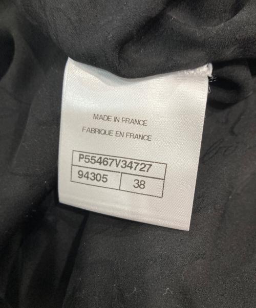 CHANEL（シャネル）CHANEL (シャネル) テーラードジャケット ブラック サイズ:38の古着・服飾アイテム