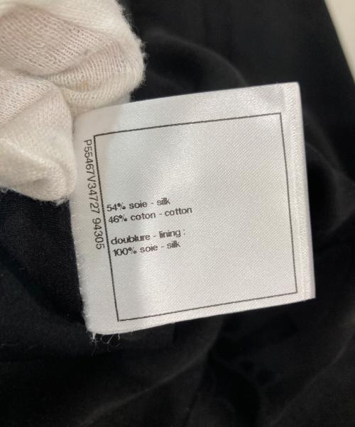 CHANEL（シャネル）CHANEL (シャネル) テーラードジャケット ブラック サイズ:38の古着・服飾アイテム