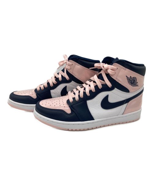 NIKE（ナイキ）NIKE (ナイキ) WMNS AIR JORDAN 1 HIGH OG SE Atmosphere ピンク サイズ:27.5の古着・服飾アイテム