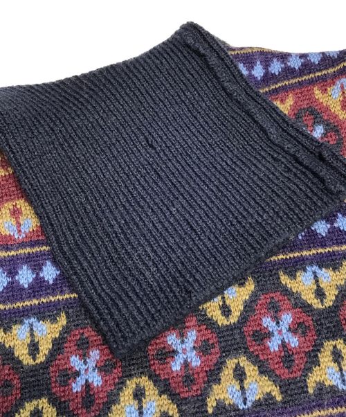 Jean Paul GAULTIER CLASSIQUE（ジャンポールゴルチエクラシック）Jean Paul GAULTIER CLASSIQUE (ジャンポールゴルチエクラシック) タートルネックニット パープル サイズ:40の古着・服飾アイテム