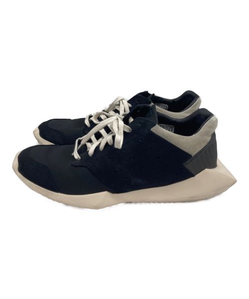 RICK OWENS（リックオウエンス）RICK OWENS (リック オウエンス) adidas (アディダス) TECH RUNNER ブラック サイズ:26.5の古着・服飾アイテム