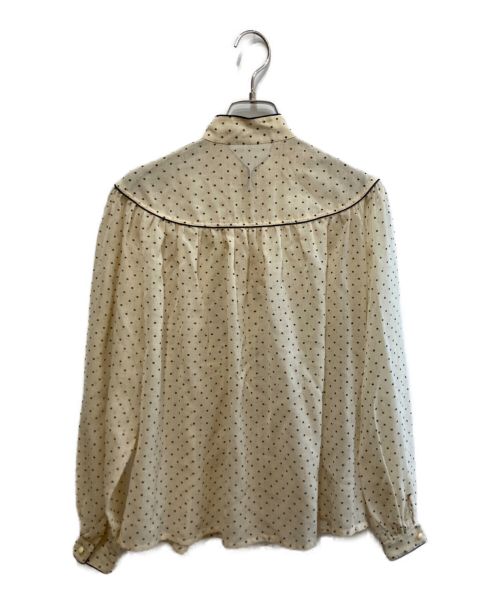 Christian Dior（クリスチャン ディオール）Christian Dior (クリスチャン ディオール) ブラウス ベージュ サイズ:Mの古着・服飾アイテム