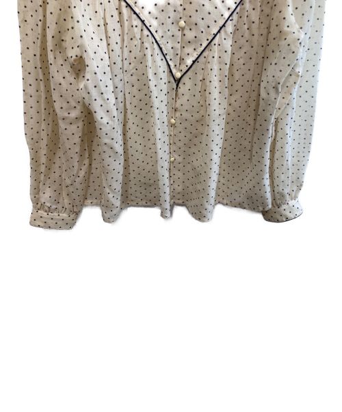 Christian Dior（クリスチャン ディオール）Christian Dior (クリスチャン ディオール) ブラウス ベージュ サイズ:Mの古着・服飾アイテム